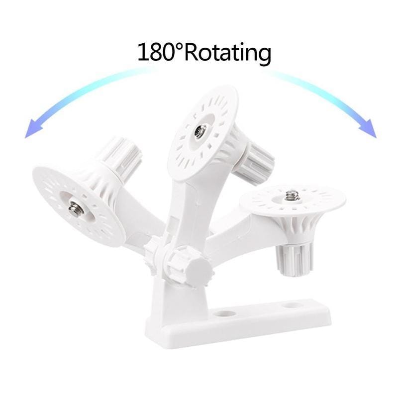 Home Security Surveillance IP Camera Wall Bracket (White)