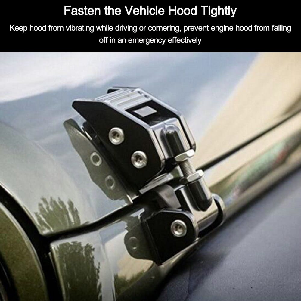 Hood Lock Latch Catch Car Engine Cover Lock for Jeep