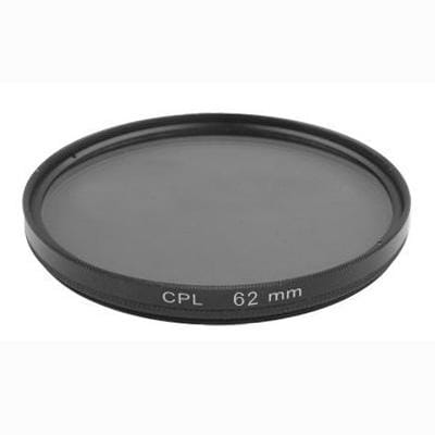 62mm Camera CPL Filter Lens (Black)