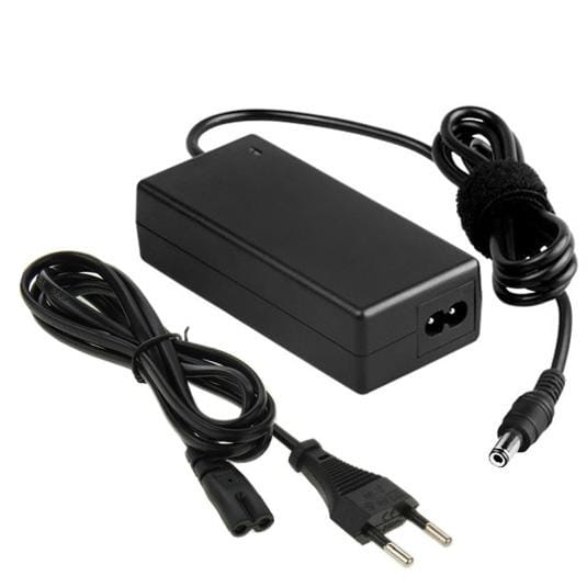 EU Plug AC Adapter 15V 4A 60W for Toshiba Laptop, Output Tips: 6.3x3.0mm (Black)
