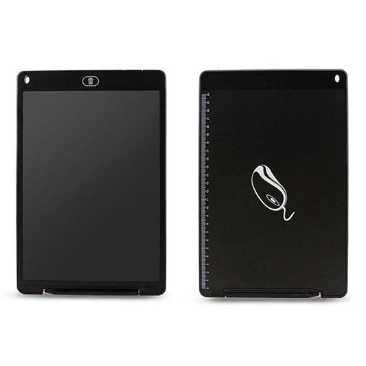 CHUYI 12 inch LCD Writing Tablet High Brightness Handwriting Drawing Sketching Graffiti Scribble Doodle Board eWriter for Home Office Writing Drawing (Black)
