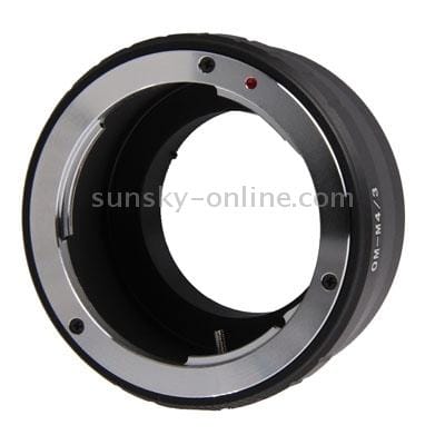 OM-M4/3 Lens Mount Stepping Ring (Black)
