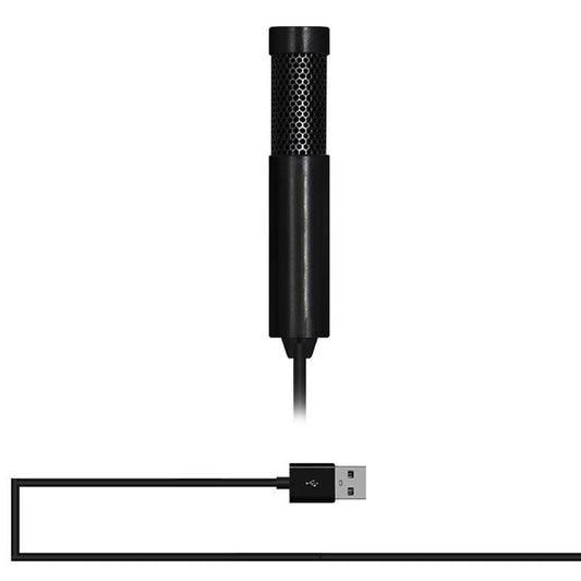 Yanmai SF555B Mini Professional USB 2.0 Studio Stereo Condenser Recording Microphone, Cable Length: 1.5m, Compatible with PC and Mac for Live Broadcast Show, KTV, etc. (Black)