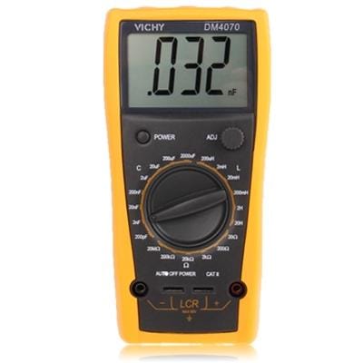 LCD Meter Multimeter Inductance Capacitance (Orange)