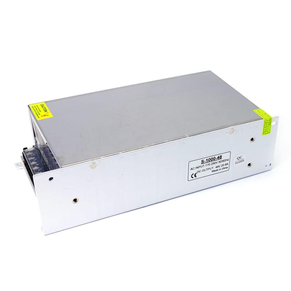 AC 100-240V to DC 48V 20.8A 1000W  Voltage Transformer - DC 48V 20.8A 1000W