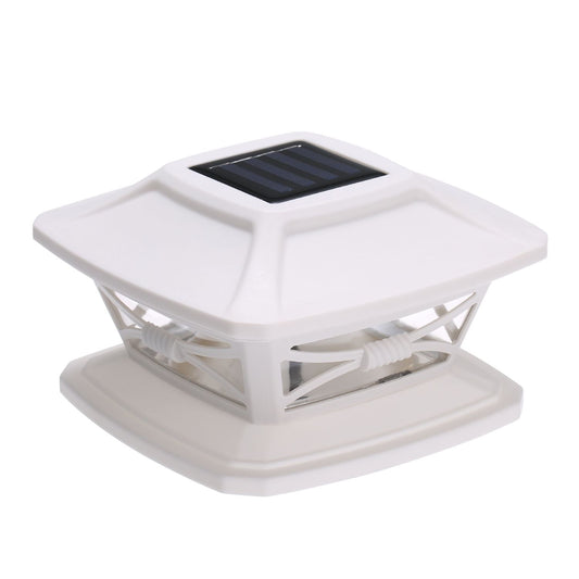 Solar Post Lights Garden Landscape Lamp IP44 Water-resistant - warm white