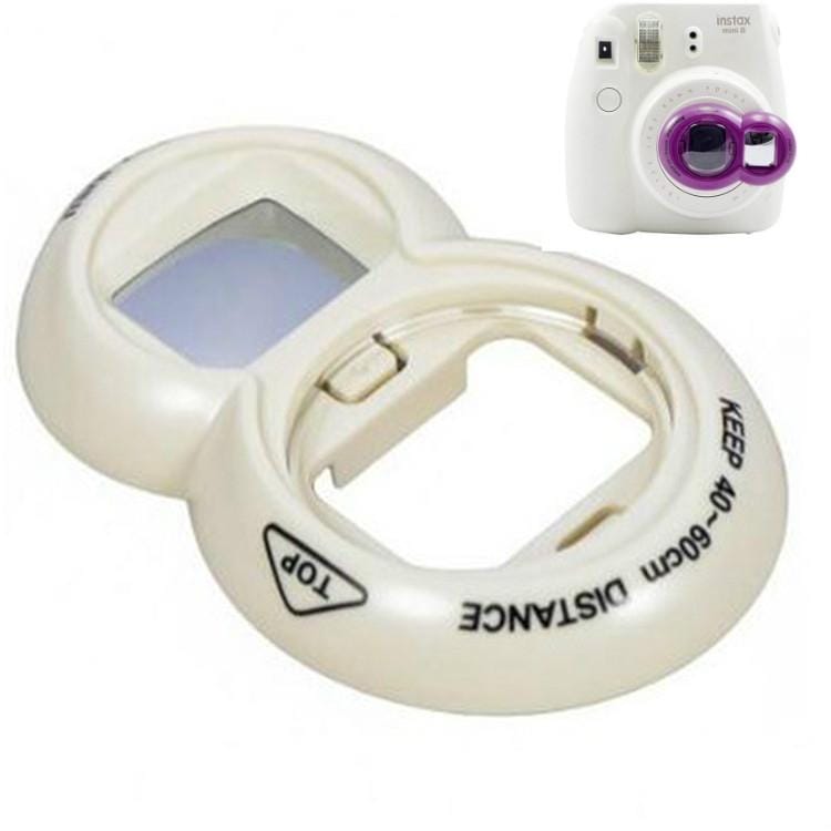 2PCS Selfie Mirror for Polaroid Mini7s / Mini8 (Blue)