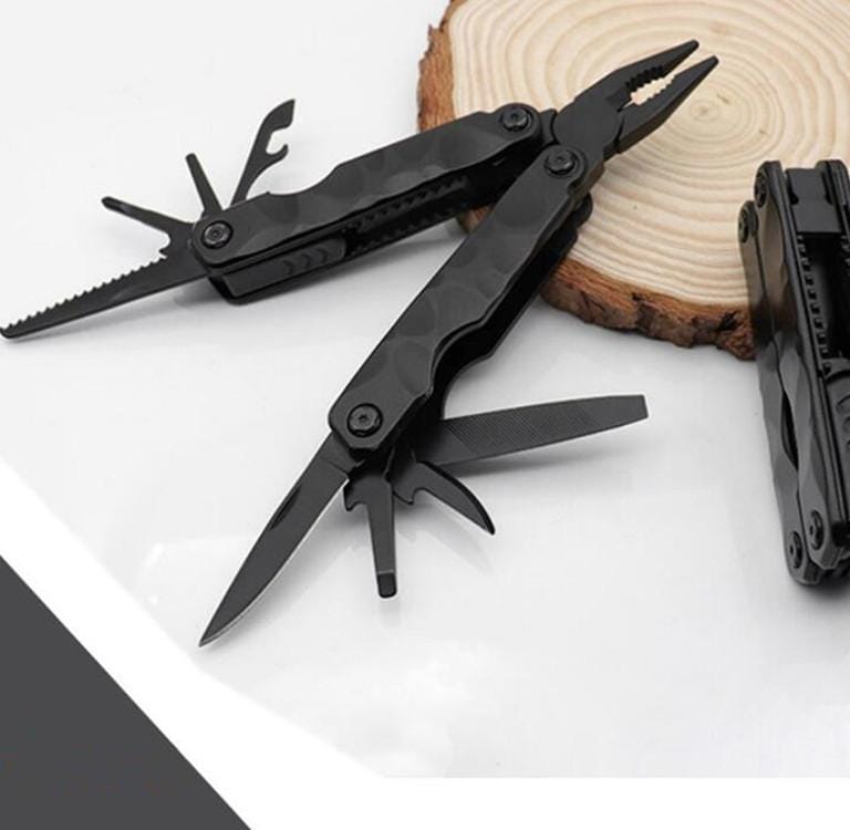 15 in 1 Outdoor Camping Survival Tool Foldable Multifunctional Pocket Plier (Standard Version)