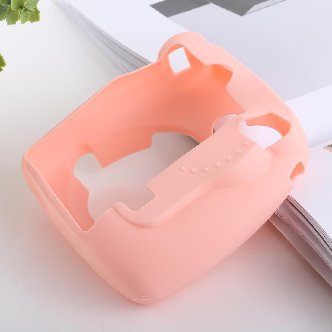 Fluorescent Soft Silicone Protective Case for FUJIFILM instax mini 9 / mini 8+ / mini 8 (Pink)