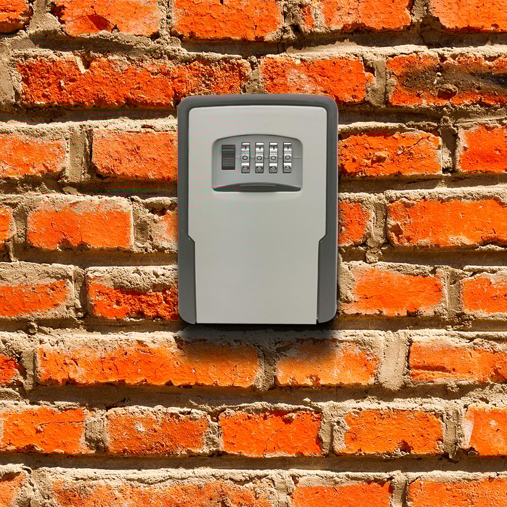 Key Storage Lock Box Wall Mounted Key Lock Box With 4-Digit