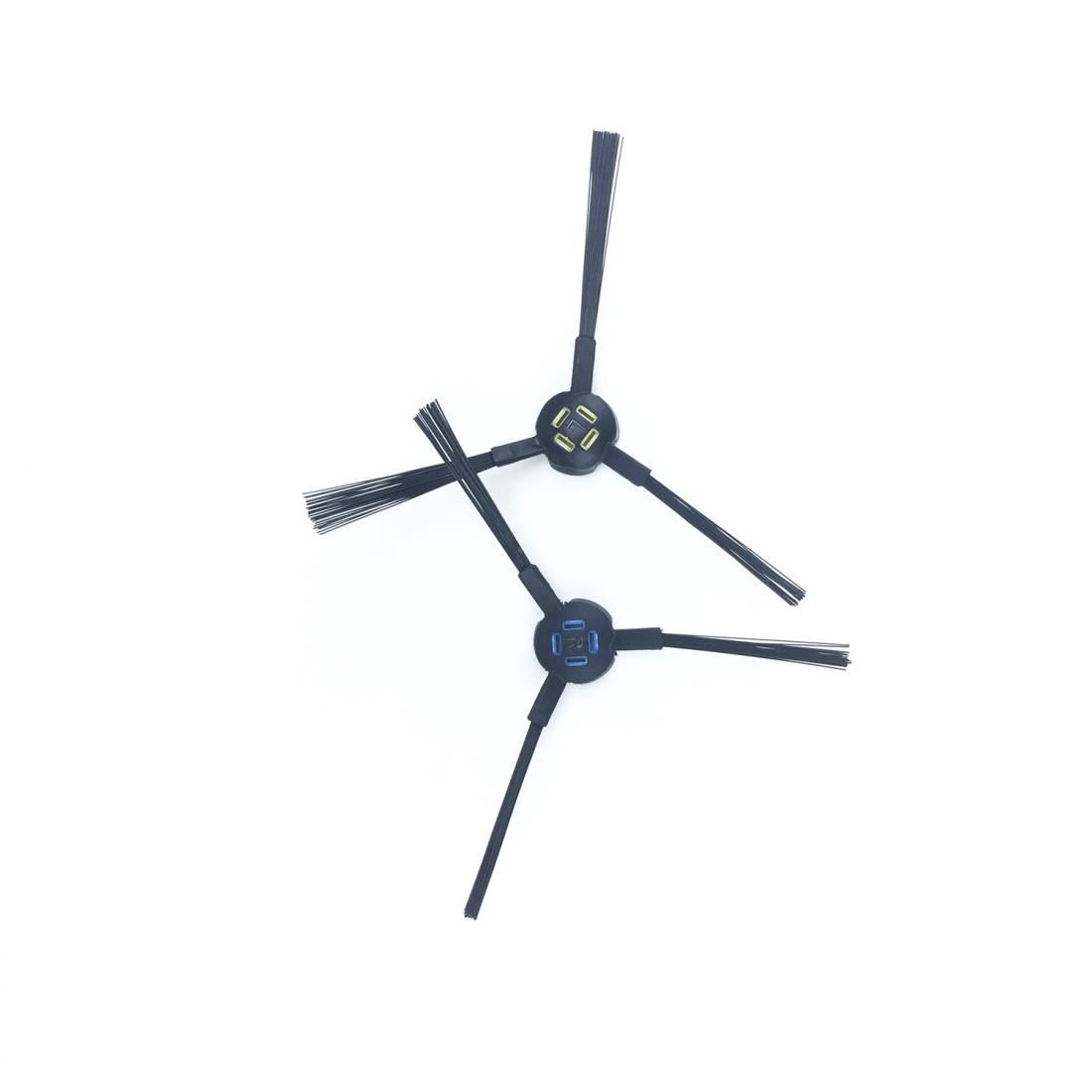 XI270 3 Pairs I258 Side Brush + G601 Black Screwdriver for ILIFE V8S / A9 / A7 / X750 / X800 / X787 / X785