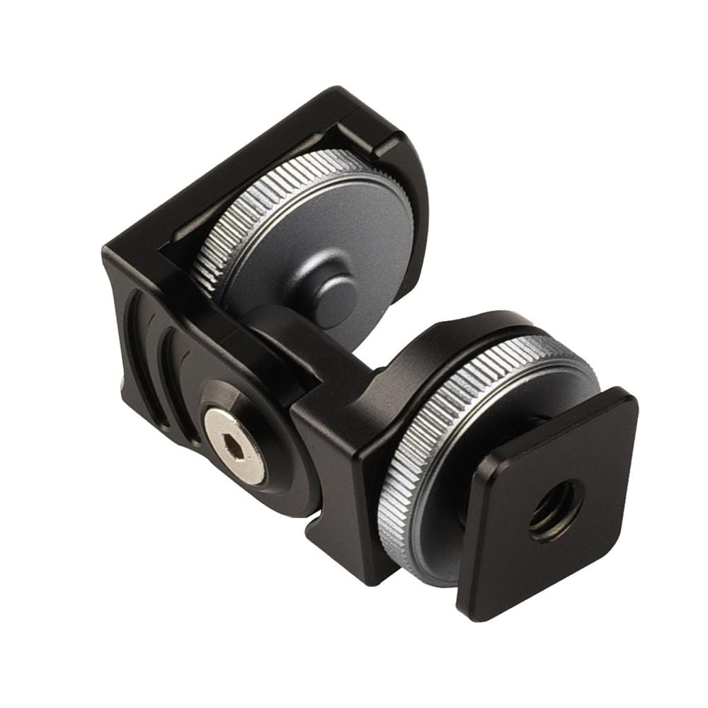 PULUZ Panorama Damping Two-dimensional Hot Shoe Head Multi-function Bracket