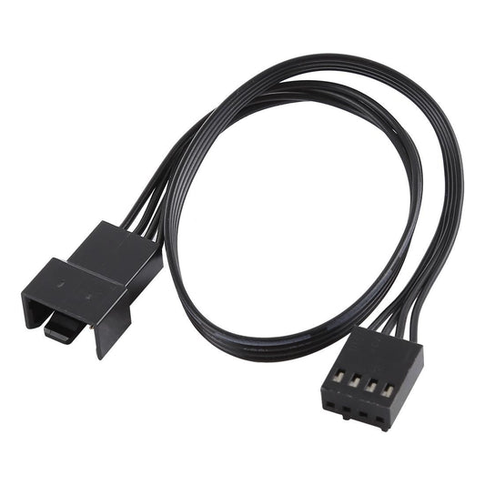 4 Pin Male to Female CPU Fan PWM Deceleration Cable Temperature Control Drop Speed Cord, Length: 28cm