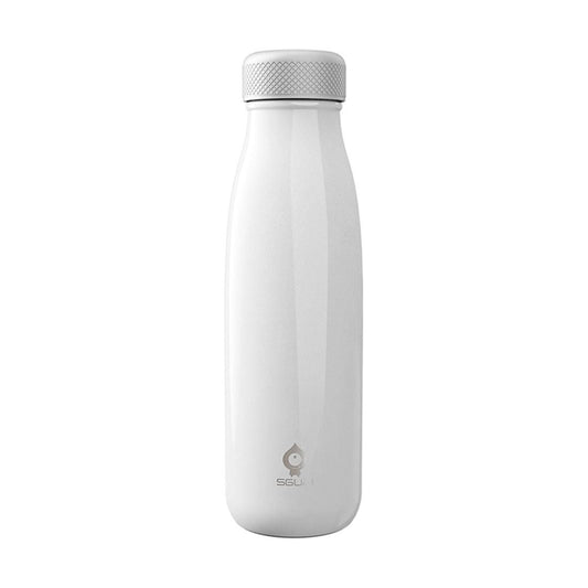 G1 500mL OLED Screen Bluetooth Smart Drinking Water Cup, Support Water Temperature Display & Drinking Water Reminder & Expired Water Reminder & Find the Cup (White)
