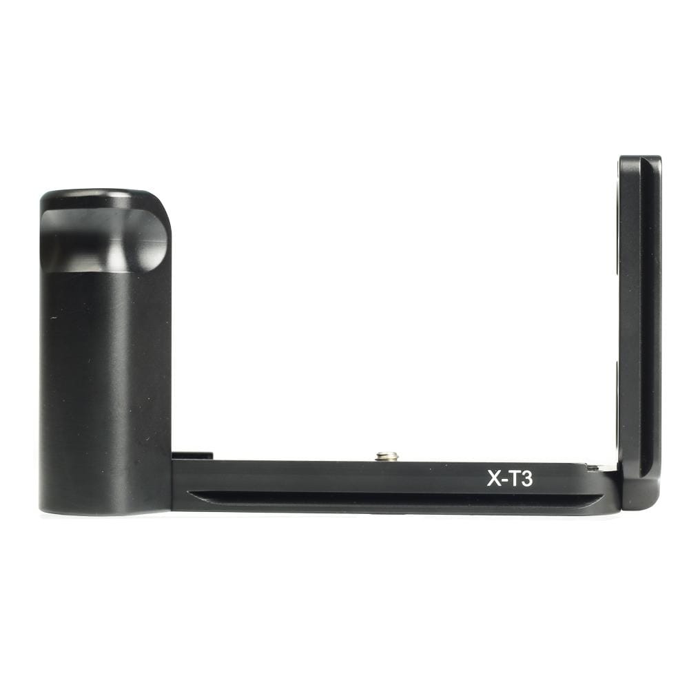 1/4 inch Vertical Shoot Quick Release L Plate Bracket Base Holder for FUJIFILM X-T3 (Black)