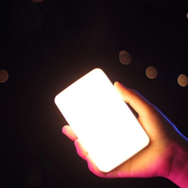 VIJIM VL120 Portable Dual Color Temperature Fill Light with Silicone Soft Light Shade 6 Color Paper Multi-scene Atmosphere Lighting