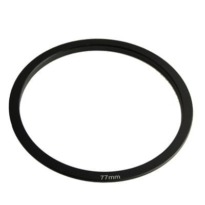 77mm Square Filter Stepping Ring (Black)