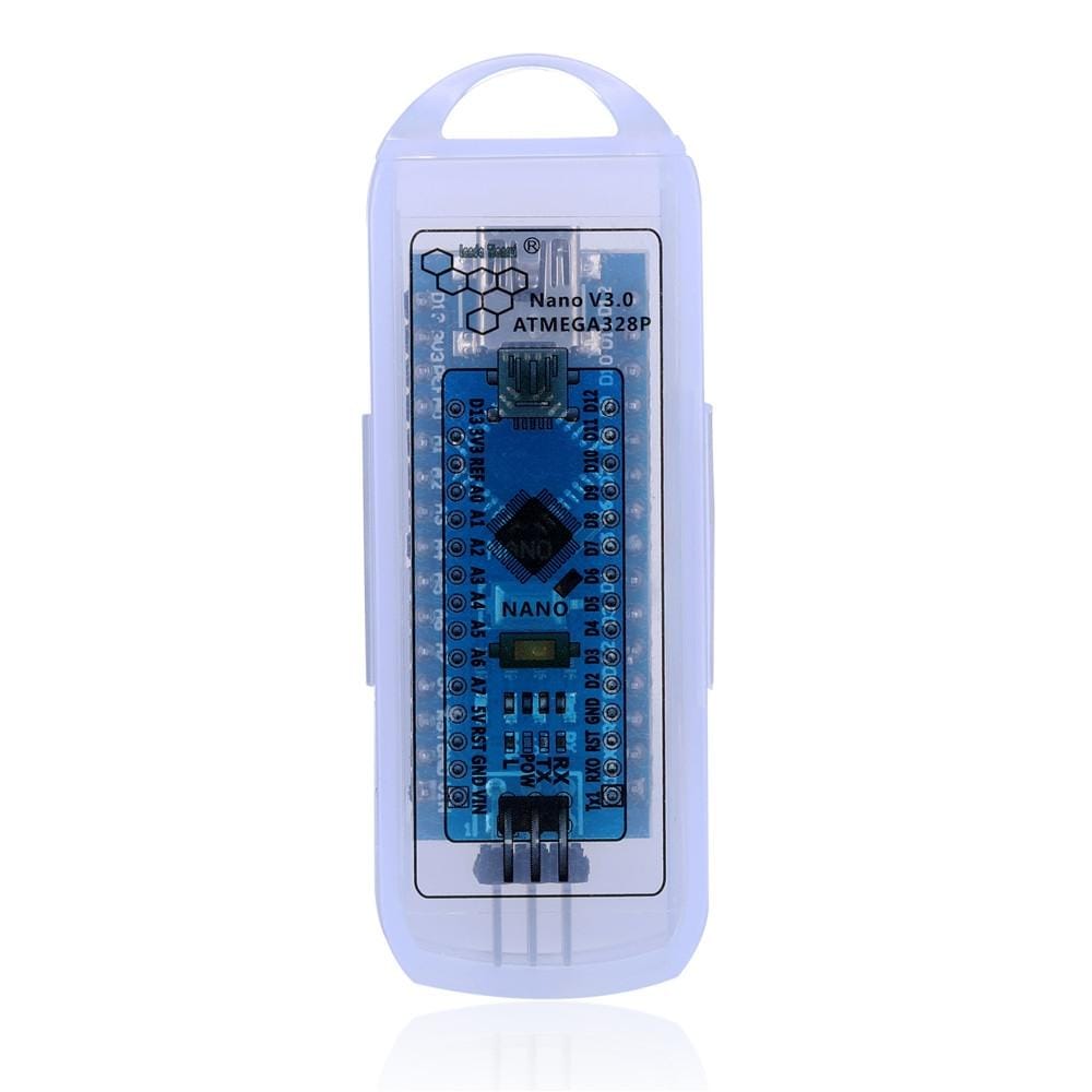 LandaTianrui LDTR-RM00 Mini USB Nano 3.0 Atmega328P Development Board Parts for Arduino (Blue)