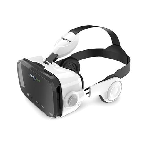 BOBOVR Z4 3D Cardboard Helmet Virtual Reality VR Glasses Headset Stereo Box for Mobile Phone (White)