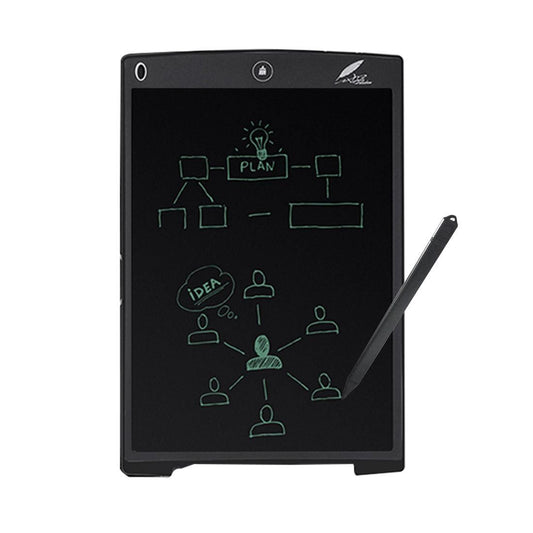 Howshow 12 inch LCD Pressure Sensing E-Note Paperless Writing Tablet / Writing Board (Black)