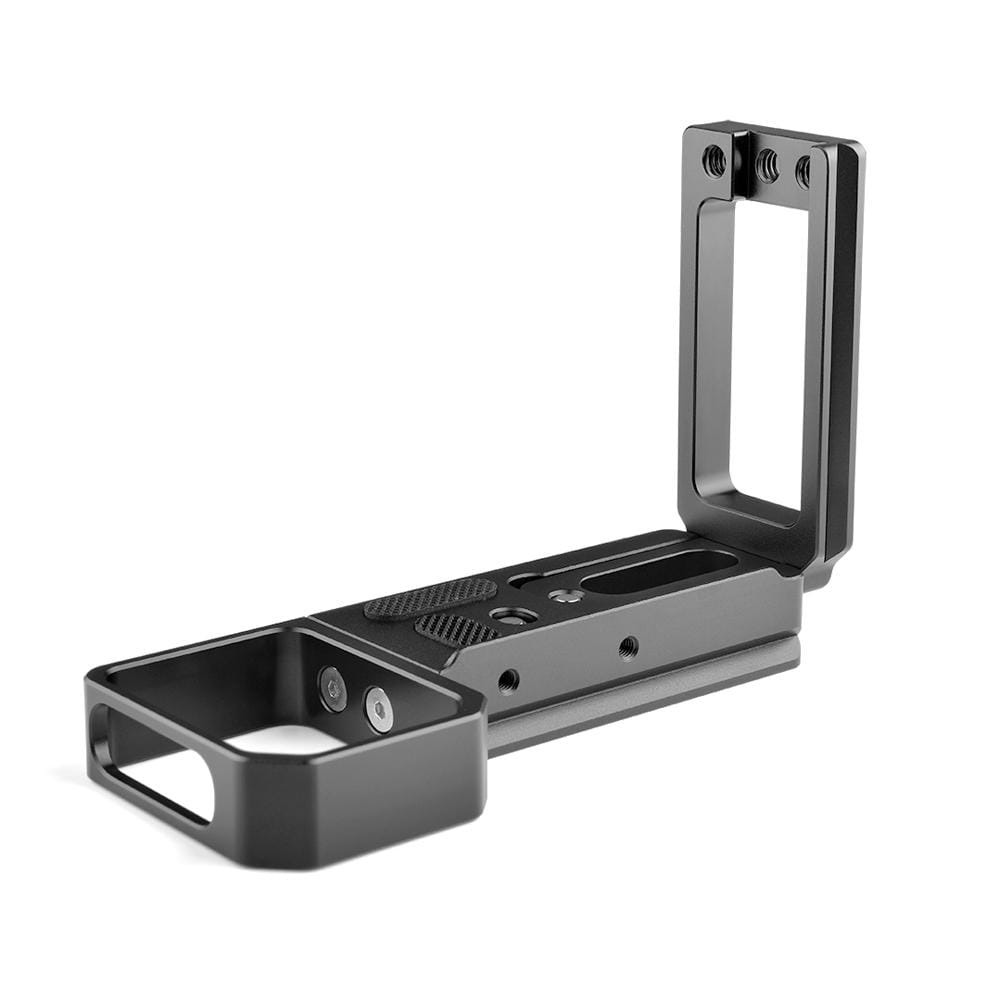 YELANGU CL6 YLG0712A Vertical Shoot Quick Release L Plate Bracket Base Holder for Sony A9  / A7 III/ A7R III (Black)