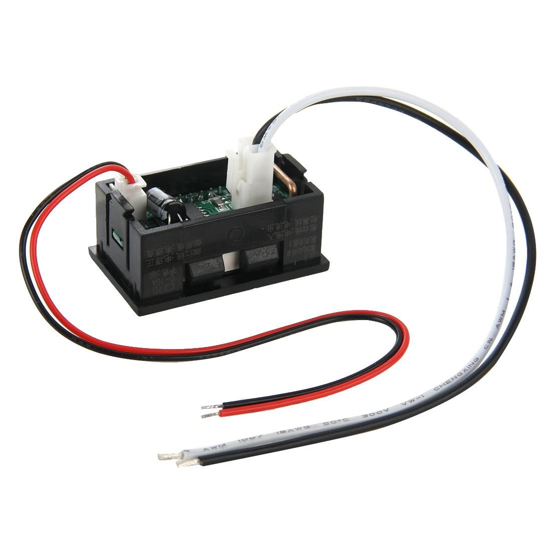 C27D Green Display LED Digital DC 0-10A Current Meter (Style1)