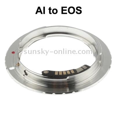 AI-EOS Lens Mount Stepping Ring with Chip
