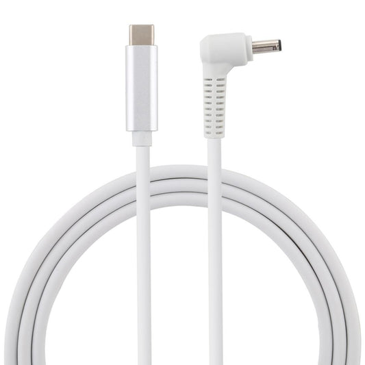 USB-C / Type-C to 4.0 x 1.35mm Laptop Power Charging Cable, Cable Length: about 1.5m (White)