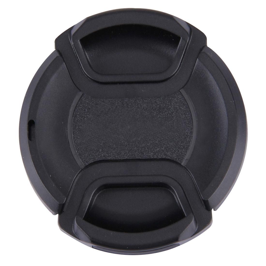 52mm Center Pinch Camera Lens Cap for Nikon (Black)
