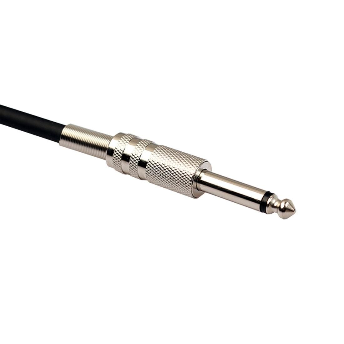 10m XLR 3-Pin Female to 1/4 inch  Mono Shielded Microphone Mic Cable
