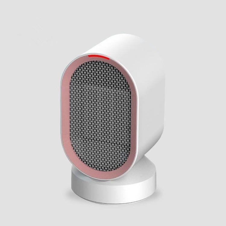 Portable Small Solar Heater Home Mini Energy Saving Moving Head Heater Desktop Electric Heater National Standard Plug, Color:White