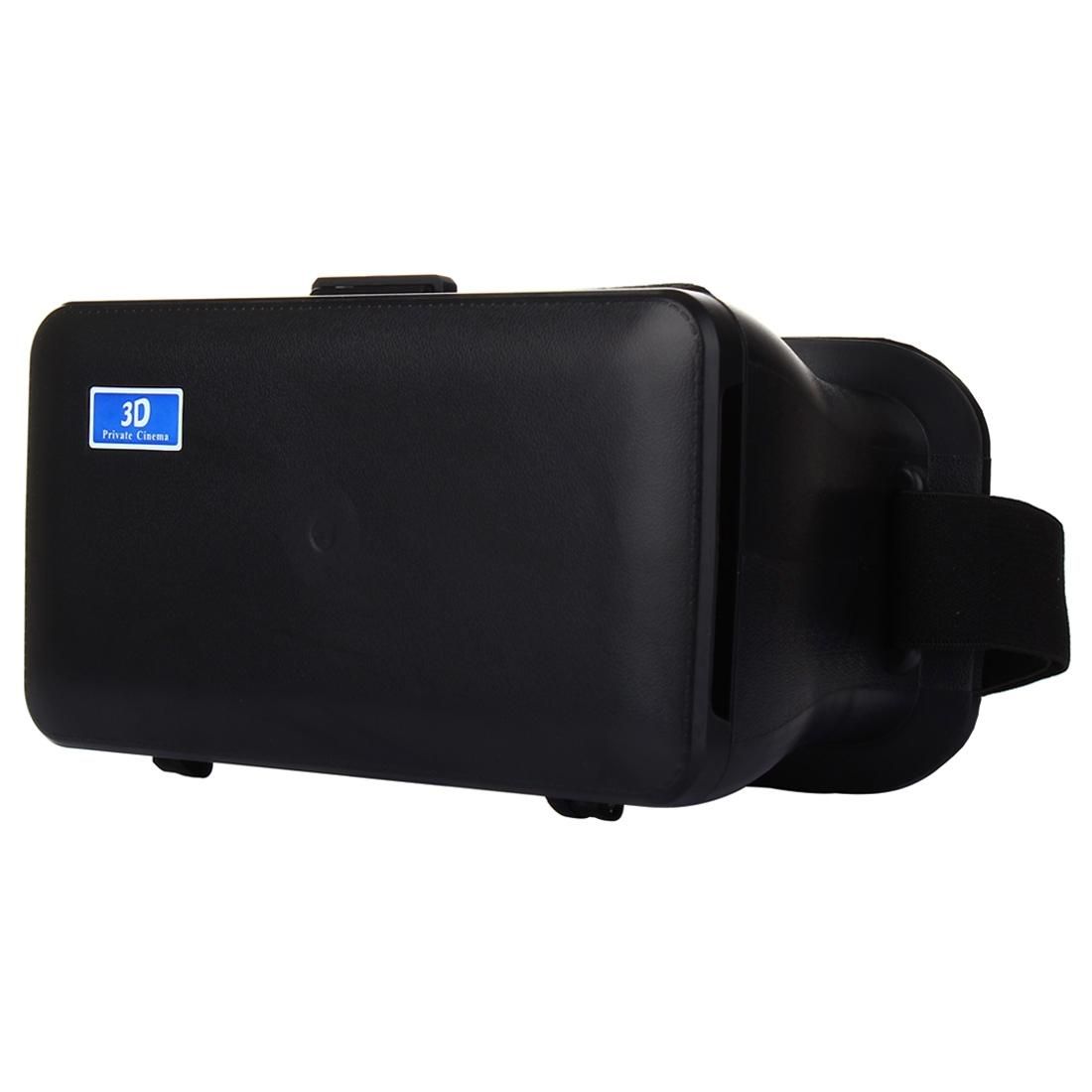 NJ-8888 3D Cardboard Head Mount Virtual Reality 3D Video Glasses for iPhone 6 Plus & 6s Plus / Galaxy Note 4 / 3 etc. 4.3 inch - 6.3 inch Android iOS Smartphone (White)