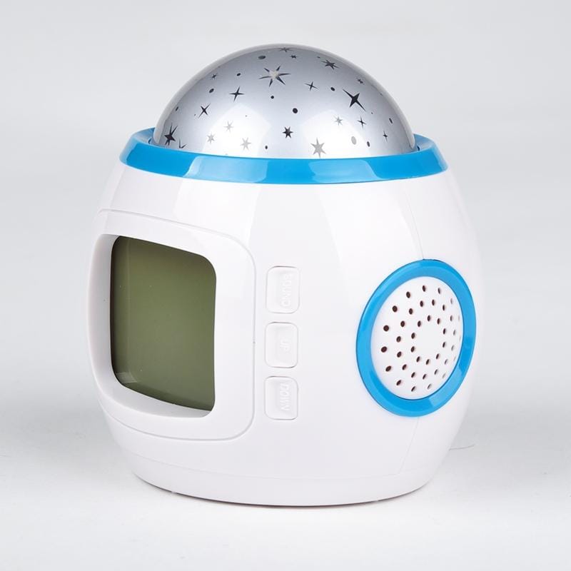 Simple Student Music Calendar Alarm Clock Creative Colorful Decompression Electronic Clock Star Projection Clock