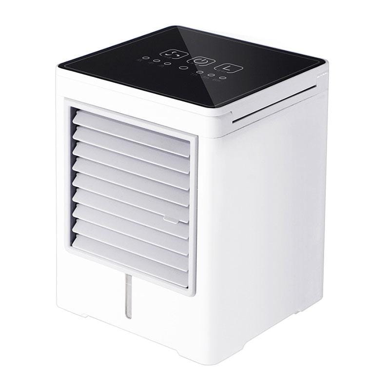 Touch-sensitive Timing Mini USB Cooling Fan Air-conditioning Fan (Rose Gold)