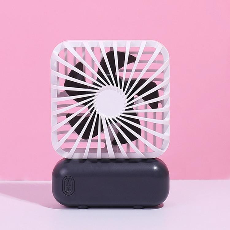 USB Charging Handheld Mini Fan Desktop Portable Small Fan (Green)