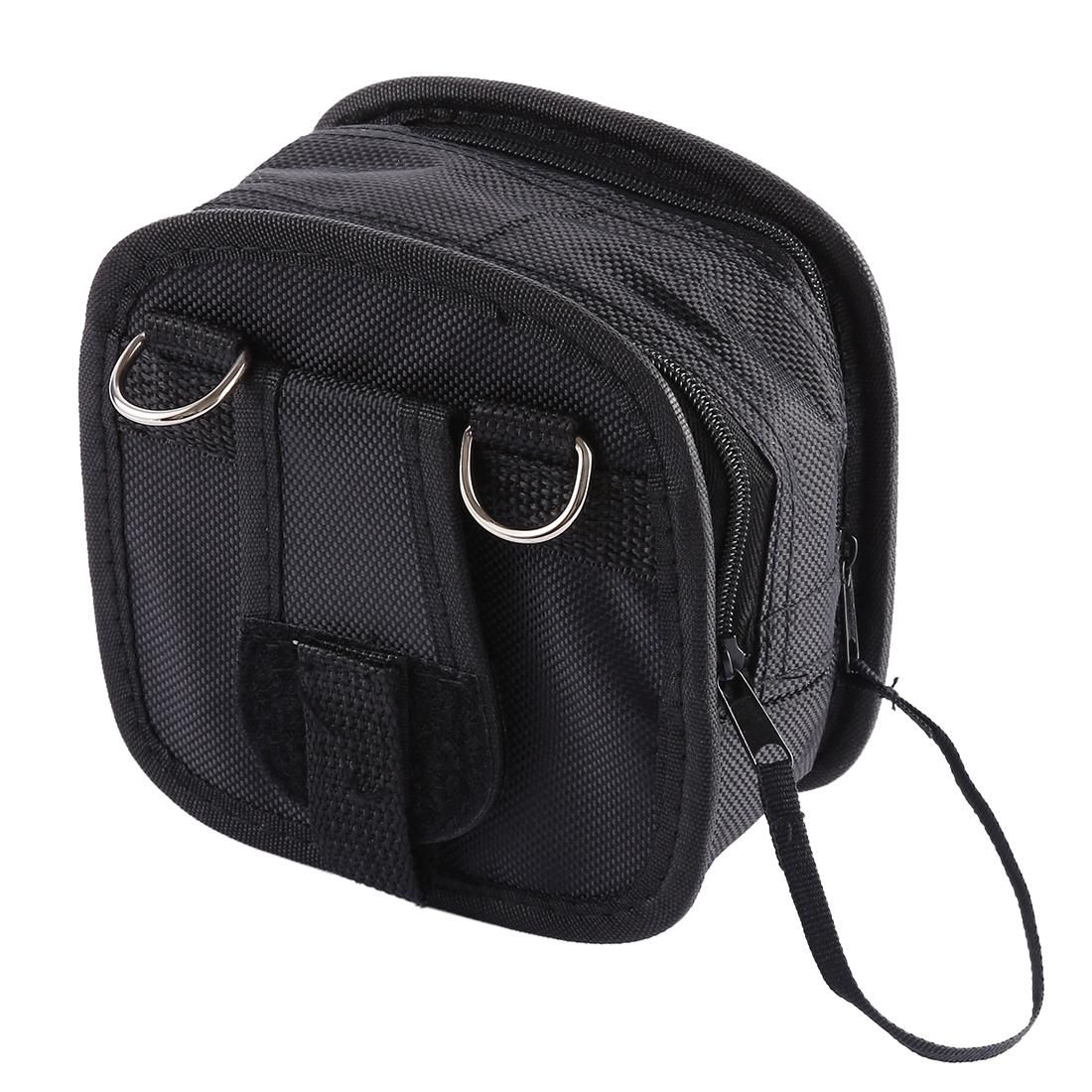 9PCS Nylon Filter Bag with Strap, Size:14�12�6cm (Black)