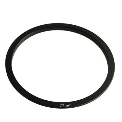 77mm Square Filter Stepping Ring (Black)
