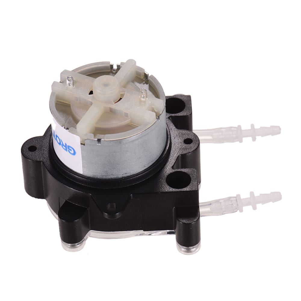 GROTHEN DC 6V DIY Dosing Pump Mini Peristaltic Dosing Head - 2mmX4mm