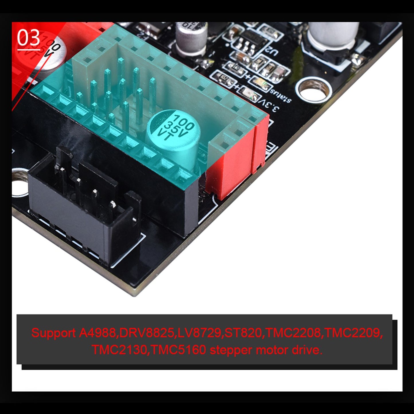 BIGTREETECH SKR E3 DIP V1.1 32Bit Control Board Mainboard 3D