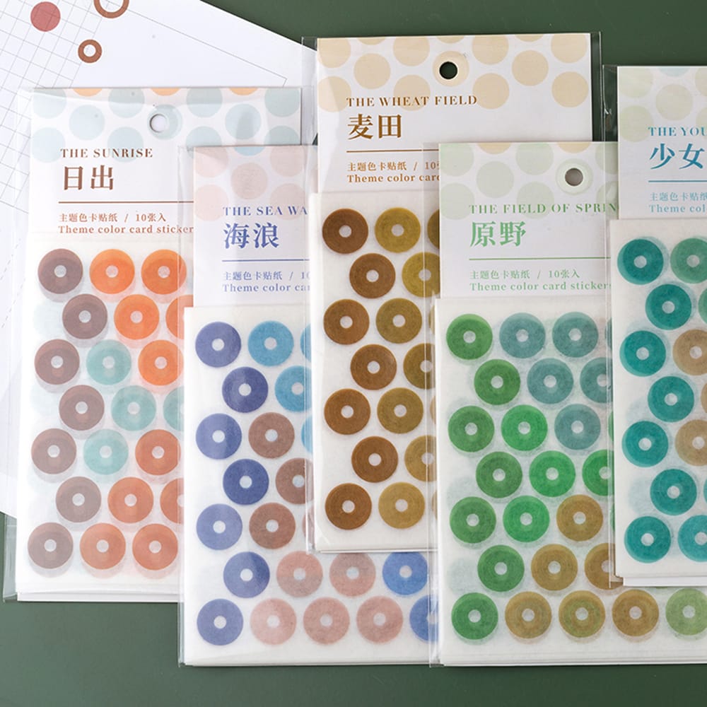 Street Corner Gallery Basic Geometry Sticker Translucent