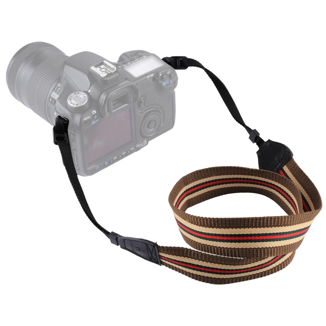 PULUZ Retro Ethnic Style Multi-color Series Butterflies Shoulder Neck Strap Camera Strap for SLR / DSLR Cameras (Style4)