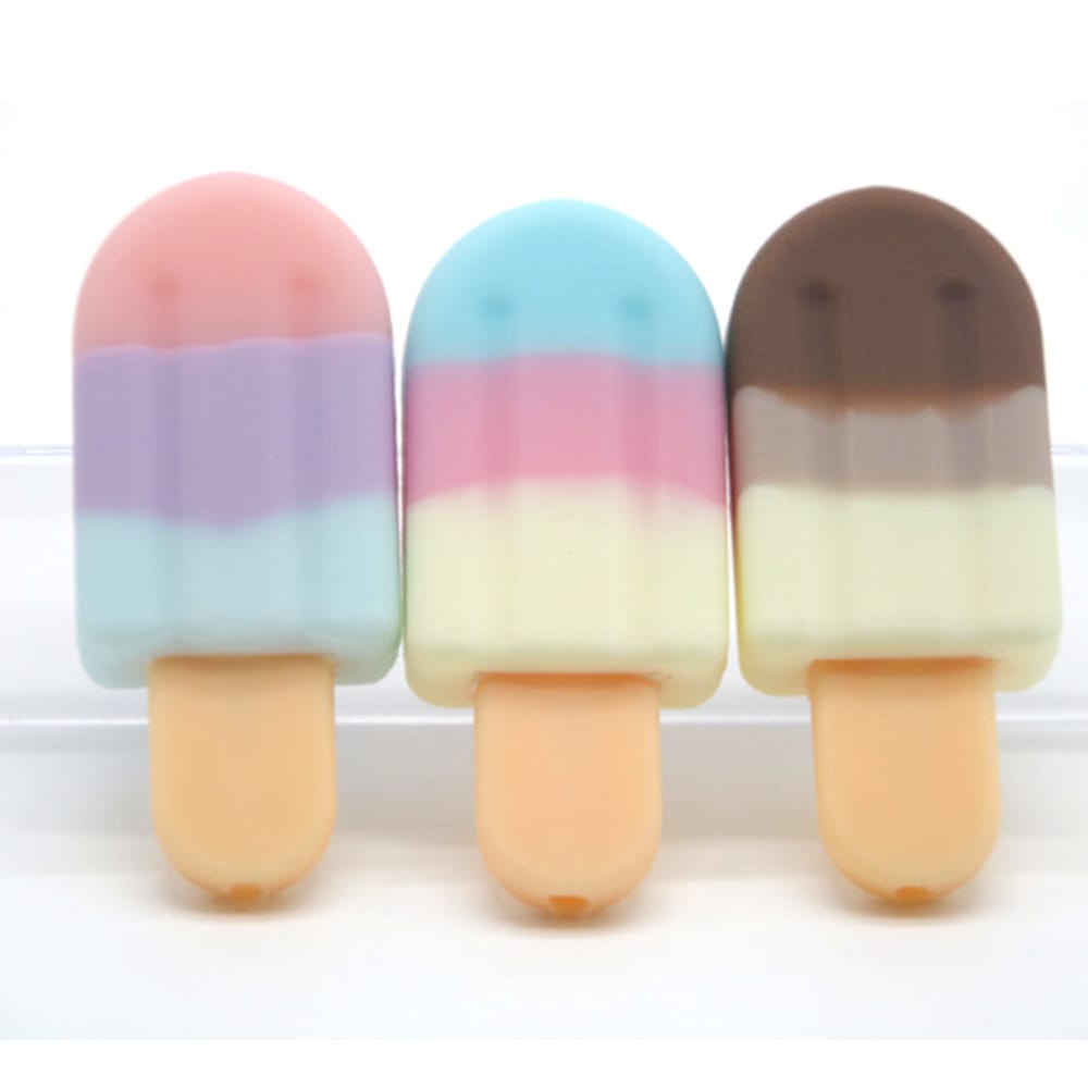 Multifunction Ice Cream Silicone Data USB Charging Cable - 4