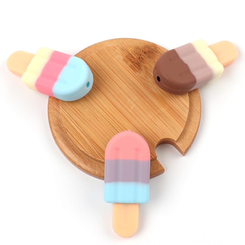 Multifunction Ice Cream Silicone Data USB Charging Cable - 4