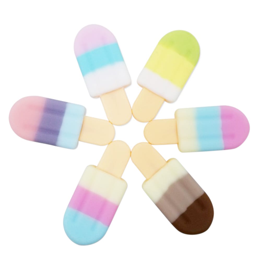 Multifunction Ice Cream Silicone Data USB Charging Cable - 4