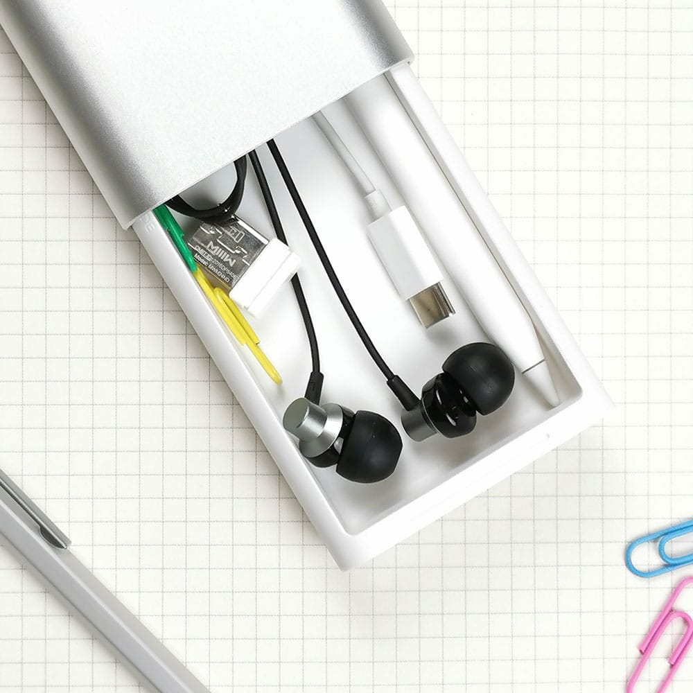 Xiaomi MIIIW Pencil Case Aluminum Alloy Metal Stationery Box