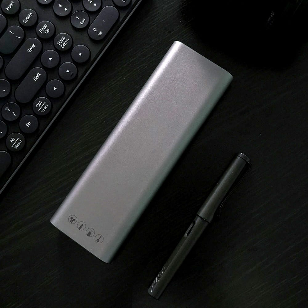 Xiaomi MIIIW Pencil Case Aluminum Alloy Metal Stationery Box