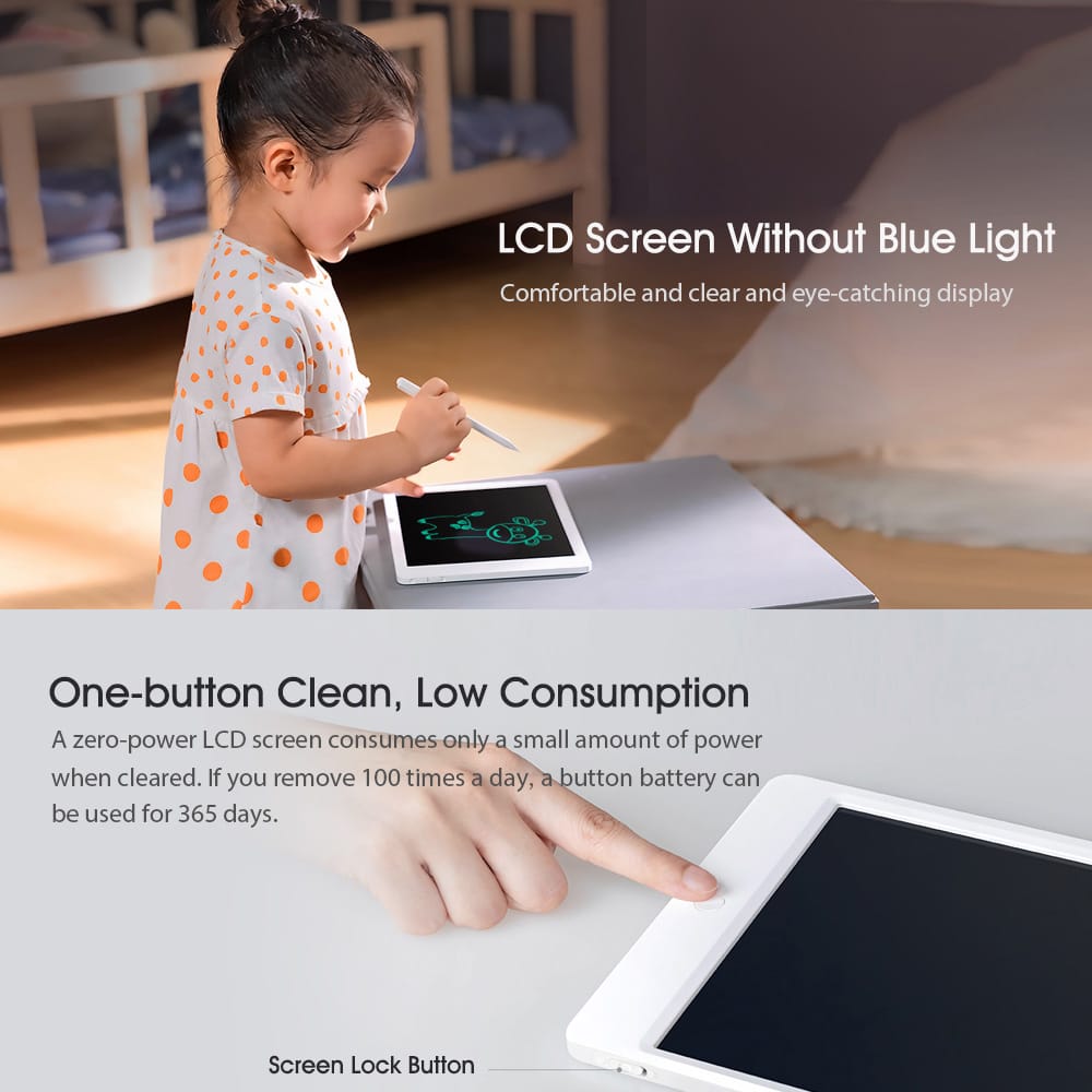 Xiaomi Mijia LCD Writing Tablet with Pen Digital Drawing - 10 inch
