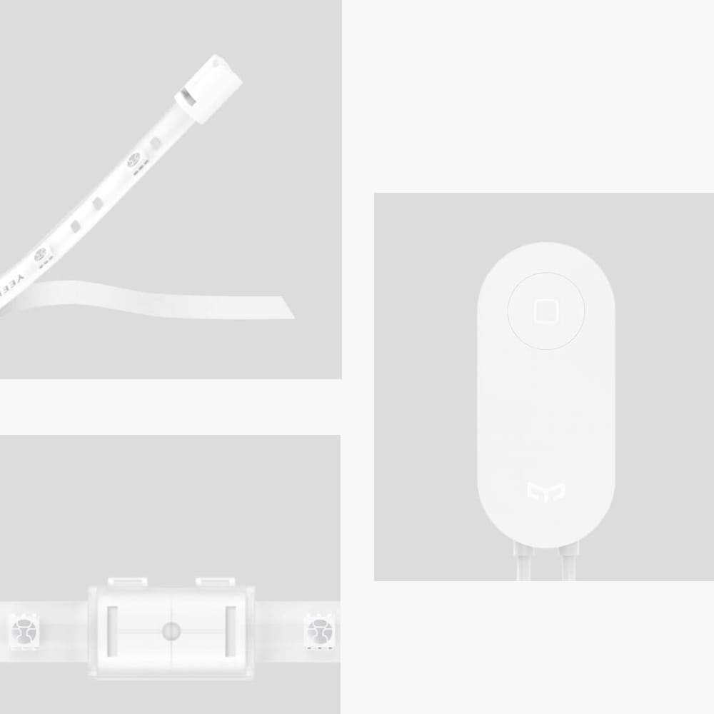 Light Strip for Xiaomi Yeelight Smart Light Strip RGB LED 1m - 1m Extendable light strip