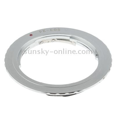 PK-EOS Lens Mount Stepping Ring with Chip