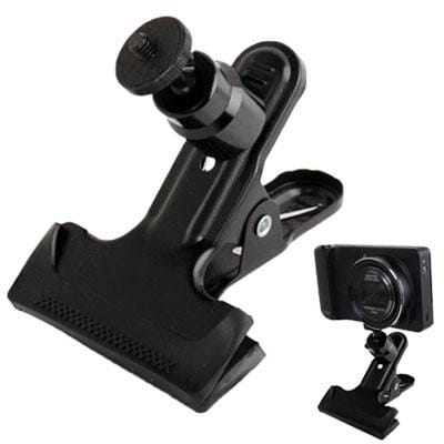 Swivel Clamp Holder Mount for Studio Backdrop Camera (Black)